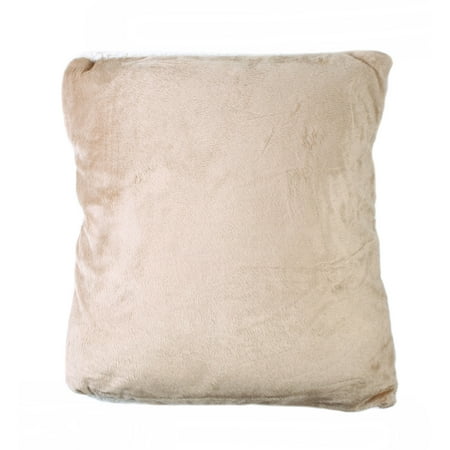 Adult Baby Blanket Folds Into Pillow Tote Travel Throw Camel