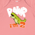 thumbnail image 4 of Inktastic RAWR I'm 2 Baby Tyranosaurus Rex Boys or Girls Baby Bodysuit, 4 of 5