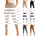 thumbnail image 3 of BODOAO Womens Stretchy Dress Pants 2026 Trendy High Waisted Pleated Straight Leg Business Work Casual Trousers Office Slacks for Daily Wear Travel and Professional Looks Khaki S, 3 of 4