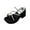 Silver, variant on VEKDONE Slide Sandals for Women Women's Fashion Casual Waterproof Toe Wrap-Around Strap Spring And Summer New Thick-Soled High-Heeled Sandals
