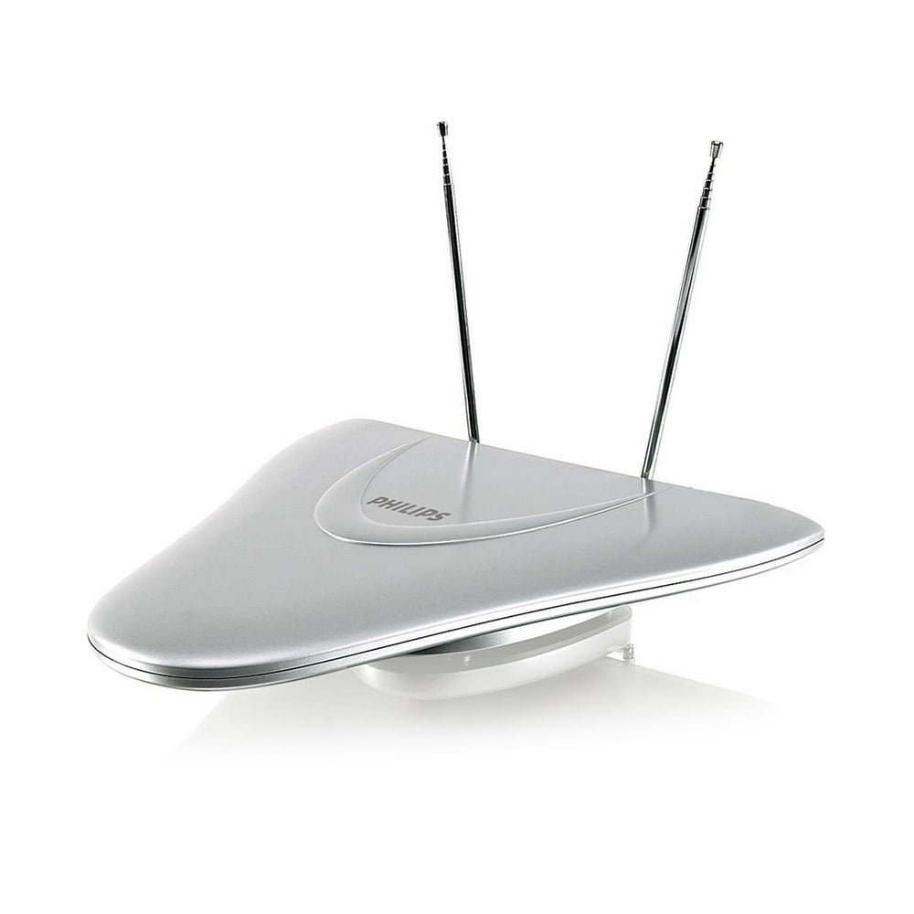 Philips PHDTV3 Indoor Amplified UHF/VHF/FM/HDTV Antenna (Refurbished