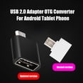 thumbnail image 4 of HEVIRGO 2 Pcs Micro USB vers USB 2.0 OTG Adaptateur pour Tablette Android Téléphone Mobile, 4 of 10