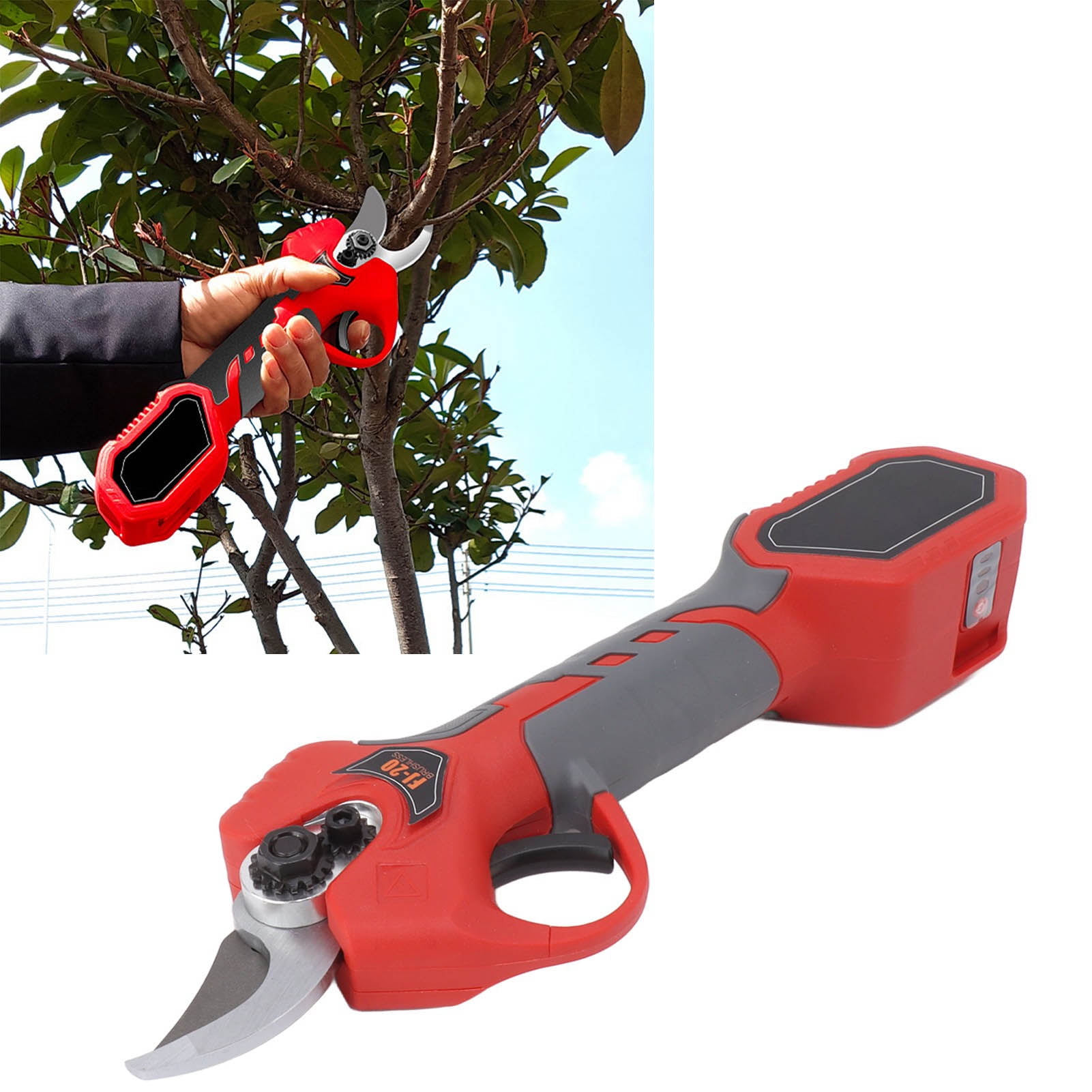 Electric Pruning Shears, Rechargeable Powerful Small Cordless Pruning Scissor Portable