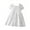 White, variant on Girls Maxi Dress Long Sleeve Kids Girls Short Sleeve Dress Toddler Casual Dresses Summer Solid Color Cotton Flowy Sundress Puff Sleeve Cotton Dress for Kids White 5Y