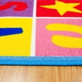 thumbnail image 3 of AllStar Rugs Kids / Baby Room Area Rug. Letters and Numbers with Vibrant Colors and Shapes (3' 3" x 4' 10"), 3 of 5