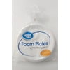 Great Value Foam Plates 9" 25 Count / Great Value Platos de Foam de 9" 25 Count