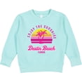thumbnail image 2 of Inktastic Summer Enjoy the Sunshine Destin Beach Florida in Pink Toddler Sweatshirt, 2 of 4