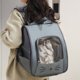 thumbnail image 5 of Yhmxh Mochila transportadora para gatos, bolsa con ventana transparente, transportín de malla transpirable portátil, bolsa de transporte pequeña para gatos, transportín plegable de lados blandos pa, 5 of 6