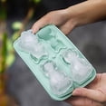 thumbnail image 4 of 1pc Ice Cube Mold, Silicone Cat Ice Cube Tray for Pudding, Jelly, Candy - Kitty Ice Balls Tray for Freezer Cocktail Whiskey, Kitchen Accessaries and Party Supplies, 4 of 9