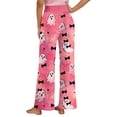 thumbnail image 4 of MLQIDK Womens Pumpkin Bat Ghost Print Pajama Pants Halloween Funny Halloween Pjs Elastic Waist Plus Size Halloween Pajamas Loose fit Drawstring Pumpkin Pajamas Fall Pjs, 4 of 4