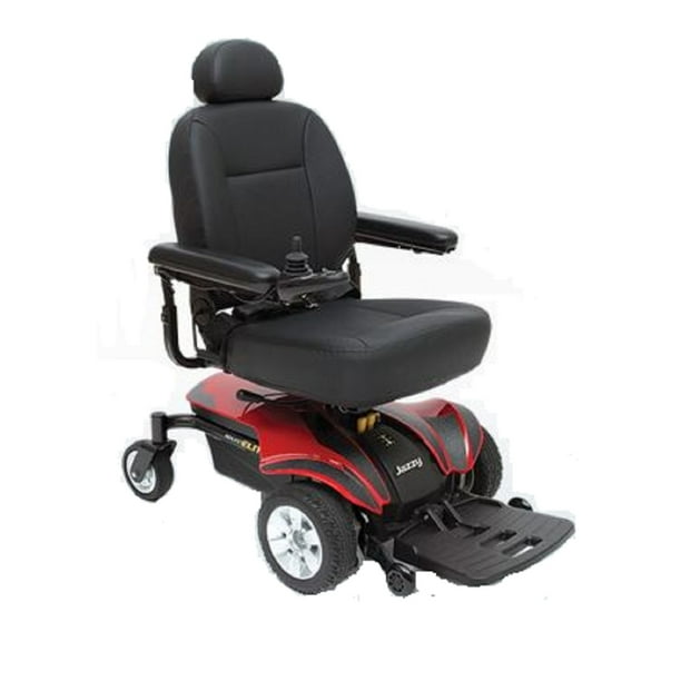 Pride Mobility Jazzy Sport 2 Front Wheel Drive Power Chair Jazzy Red Walmart Com Walmart Com