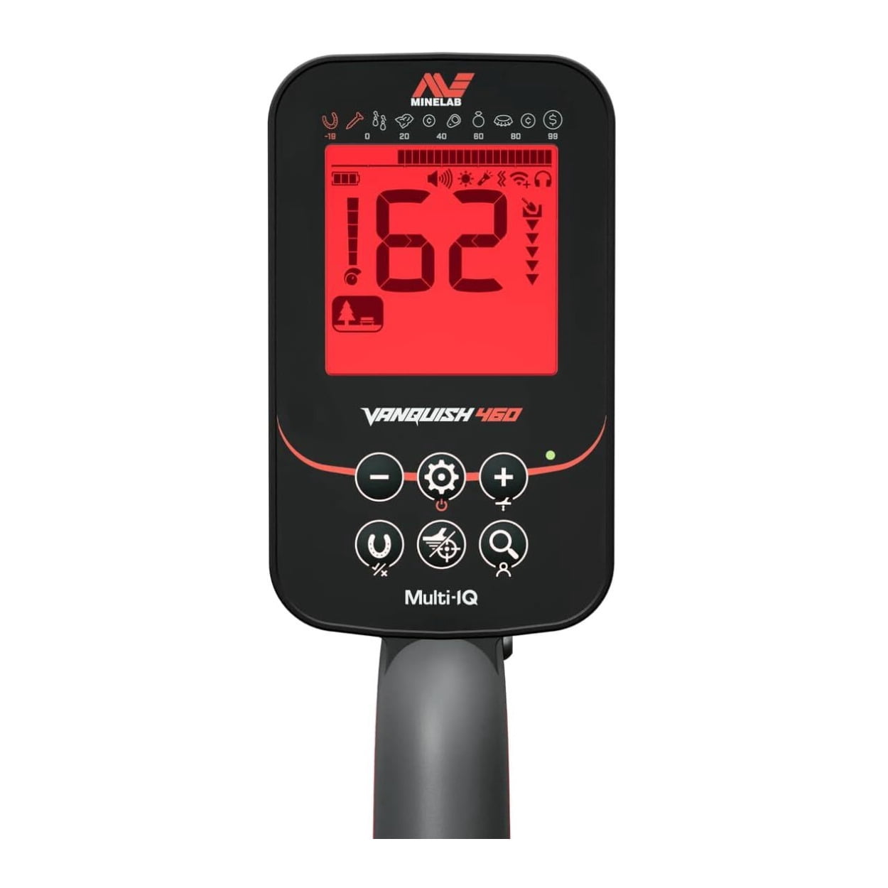 Minelab VANQUISH 460 Waterproof Multi-Frequency Metal Detector