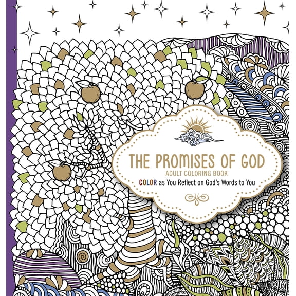 Pre-Owned The Promises of God Adult Coloring Book: Color as You Reflect on God's Words to You (Paperback) 1629987743 9781629987743