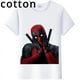 thumbnail image 2 of Camiseta de algodón de verano para niños 2024, camisetas con gráficos de Deadpool de dibujos animados de Marvel, camisetas estéticas Y2K para bebés y niñas, ropa para niños, 2 of 5