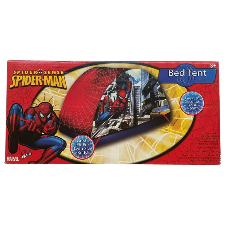 Spider-Man Bed Tent Fits Most Twin Beds, Spiderman