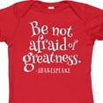 thumbnail image 4 of Inktastic Shakespeare Be Not Afraid of Greatness Boys or Girls Baby Bodysuit, 4 of 5