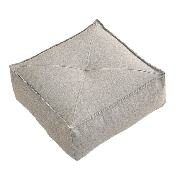 Cojín de Suelo Perfecl Gris Claro Almohada de Meditación Puf Suave