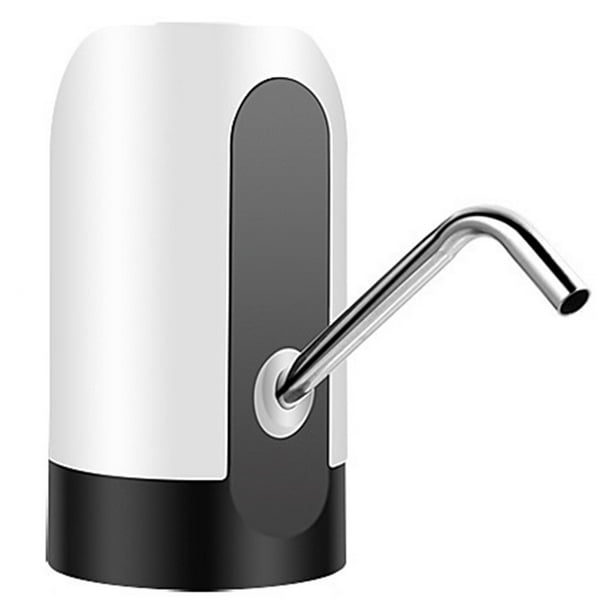Irfora Bomba dispensadora de botellas de agua Botella de 5 galones Bomba eléctrica automática para jarra de agua potable Bomba de dispensación de agua de carga USB impermeab Irfora Bomba de botella