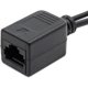 thumbnail image 5 of 1 par de inyector adaptador Poe de alimentación pasiva a través de Ethernet Rj45 de 12v + Kit divisor (negro), 5 of 5