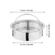 thumbnail image 2 of Cesta de malla para fregadero de cocina Colador de desagüe Cesta grande de acero inoxidable para recoger alimentos Cesta de malla completa y flujo rápido, 2 of 2