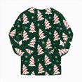 thumbnail image 4 of TOWED22 Girls Boys Christmas Pajamas Xmas Graphic Pjs Toddler 2 Piece Sleepwear Kids Holiday Clothes Set, 4 of 9