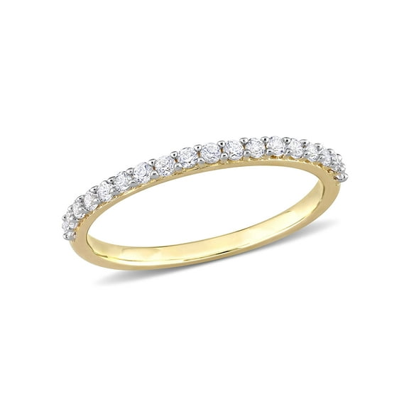 Everly Women's Created Sapphire 10k Yellow Gold Ring