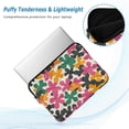 thumbnail image 2 of FORMRS 13"-13.3" Laptop Sleeve Protective Case Soft Carrying Quilted Computer Bag Cover, Pink Floral Blooms, 2 of 7