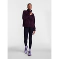 thumbnail image 2 of Ozark Trail Women's and Women's Plus Fleece Zip Up Jacket, Sizes XS-3X, 2 of 6