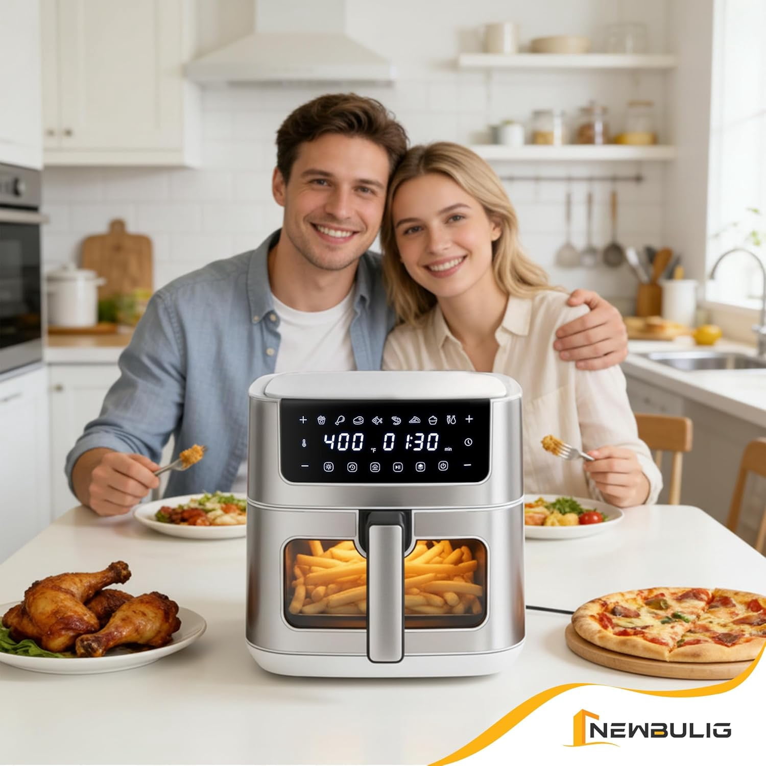 Gourmia, Digital Air Fryer, GAF858, 8-Quart Capacity - Walmart.com