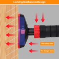 thumbnail image 3 of Pull Up Bar with Level Meter for Doorway, No-Screw Chin Up Bar, Adjustable Strength Training Pull-Up Bars, 440LB Capacity, 3 of 6