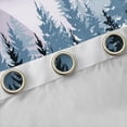 thumbnail image 4 of Manfei Tropical Botanical Curtains Pack of 2 (42x84 Each),Natural Landscape Curtains Blackout,Pine Tree Bedroom Curtains For Men Women,Breathable Home Decor, 4 of 6