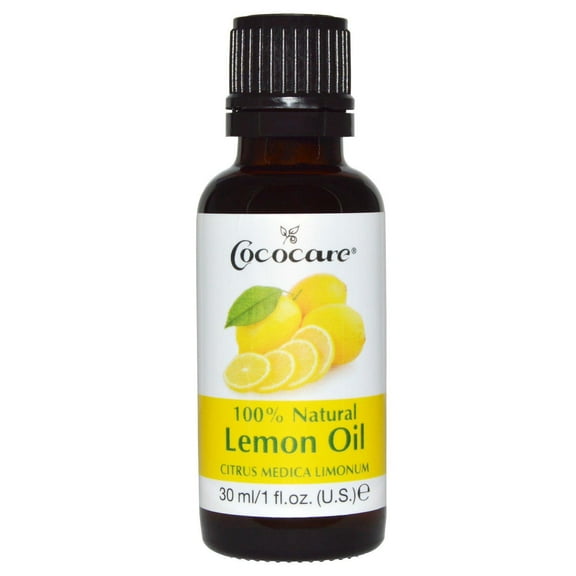 Cococare Natural Lemon Oil, Citrus Medica Limonum, 1 Oz.