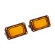 thumbnail image 1 of 2 protectores de luz antiniebla para motocicleta, accesorios para motocicleta Naranja, 1 of 9