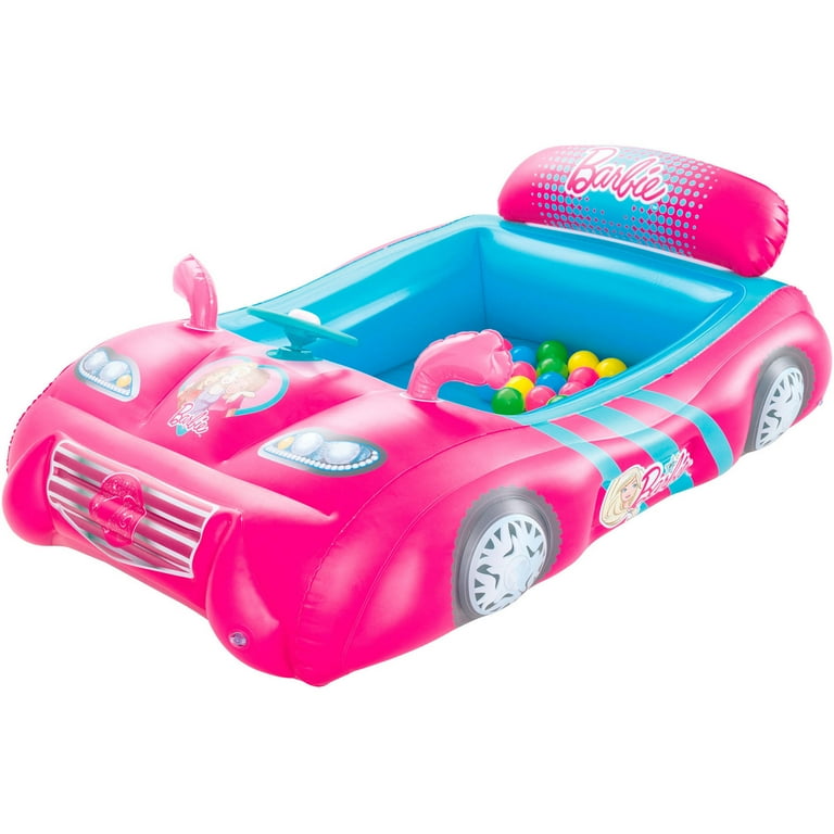Barbie Sports Car Inflatable Ball Pit
