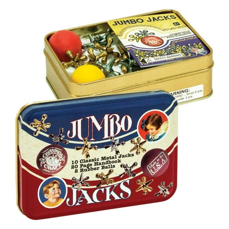 UPC: 0746887160030 | Channel Craft TTJ Jumbo Jacks in a Classic Toy Tin