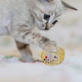 thumbnail image 4 of Cage Cat Toy Plush Solid Color Cute Modeling Pet Toy, 4 of 9