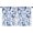Blue Roses, variant on Blackout Kids Curtains,Blue Roses and Butterflies Pattern Childrens Insulated Curtains Set Of 2,Bedroom Essentials,Toddler Room Decor 42x54in(106x137cm)