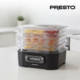 thumbnail image 6 of Presto Square Add-On Nesting Trays for Select Dehydro Food Dehydrator Models, Set of 2, 6 of 8
