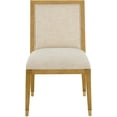 thumbnail image 6 of Currey And Company 7000-0882 Santos 20" Wide Mahogany, Rattan Dining Chair - Sea Sand /, 6 of 7