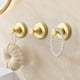 thumbnail image 4 of Gancho de Aleación para Ropa Lza241126001 | Gancho de Pared Metálico Pequeño, Resistente a La Corrosión, Resistente a La Carga, para Abrigos y Bolsos | Instalación Sin Marcas, Ideal para Entrada, Arm, 4 of 5