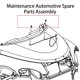 thumbnail image 2 of Scienceny Boquilla de pulverización para limpiaparabrisas de coche, 2 piezas, limpieza Exterior automotriz, boquillas de pulverización, Vehículos, repuestos y accesorios Mis, 2 of 6