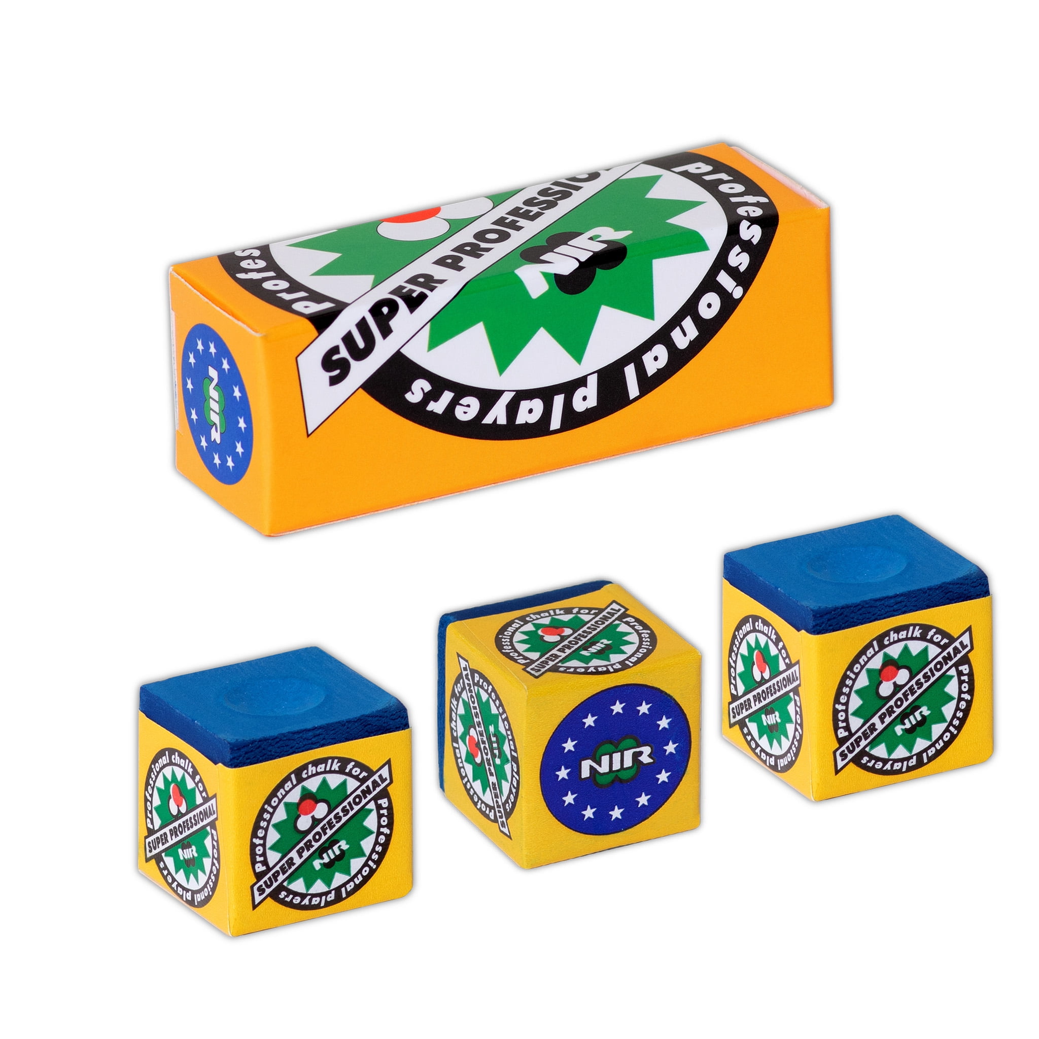 Craie De Billard 2 Pièces - Cylindre à Forte Adhérence - Pour Queue De Billard