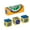 Blue, variant on Longoni NIR Super Professional Billiard Chalk 3 pcs