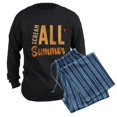 thumbnail image 6 of CafePress - Cicadas Scream All Summer Loves Periodical Cicadas - Men's Long Sleeve Loose Fit Cotton Dark Pajama Set, 6 of 7