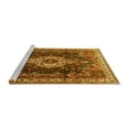 thumbnail image 2 of Ahgly Company Machine Washable Indoor Rectangle Persian Yellow Traditional Area Rugs, 2' x 5', 2 of 4