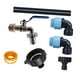 thumbnail image 3 of Adaptador de manguera de accesorios Conector de riego de jardín con grifo Reemplazo de válvula de jardín Adaptador de manguera de galón, 3 of 9