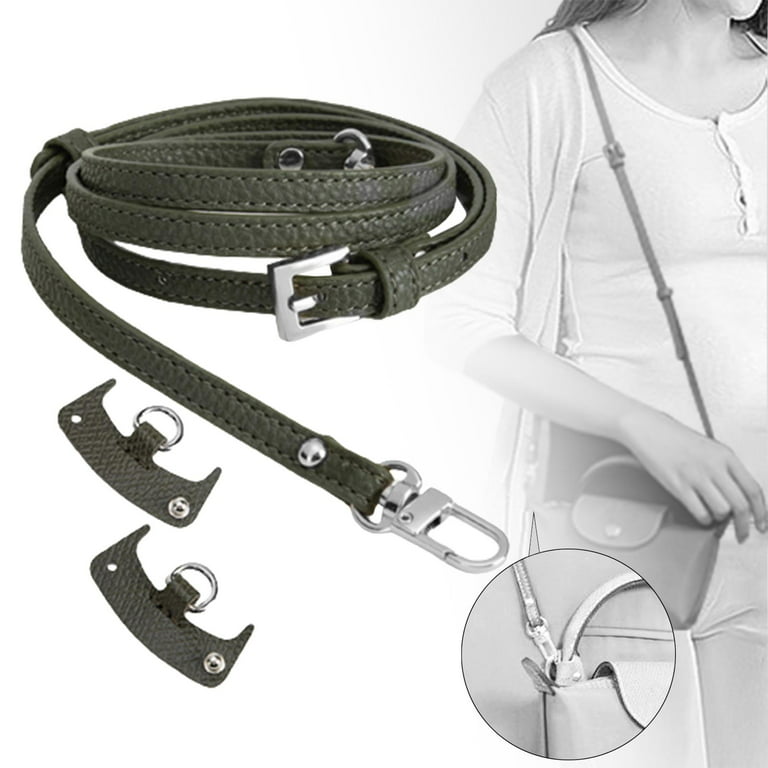 Purse Strap Universal Adjustable with No Punching Buckle Bag Shoulder Strap  Cross Body Strap for Small Bag Briefcase Purse DIY Modification Pink
