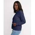 thumbnail image 3 of Hanes EcoSmart Women’s Fleece Zip Hoodie, 3 of 8