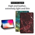 thumbnail image 2 of Allytech Case for iPad Mini 5th Gen 7.9 inch 2019, iPad Mini 4 2015 Cover, Lightweight PU Leather Foldable Stand Folio Auto Wake Sleep Protective TPU Back Case for iPad Mini 5/Mini 4, Red Marble, 2 of 5