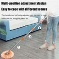 thumbnail image 2 of 360°Rotatable Adjustable Cleaning Retractable Microfiber Dust Mop, 2 of 5